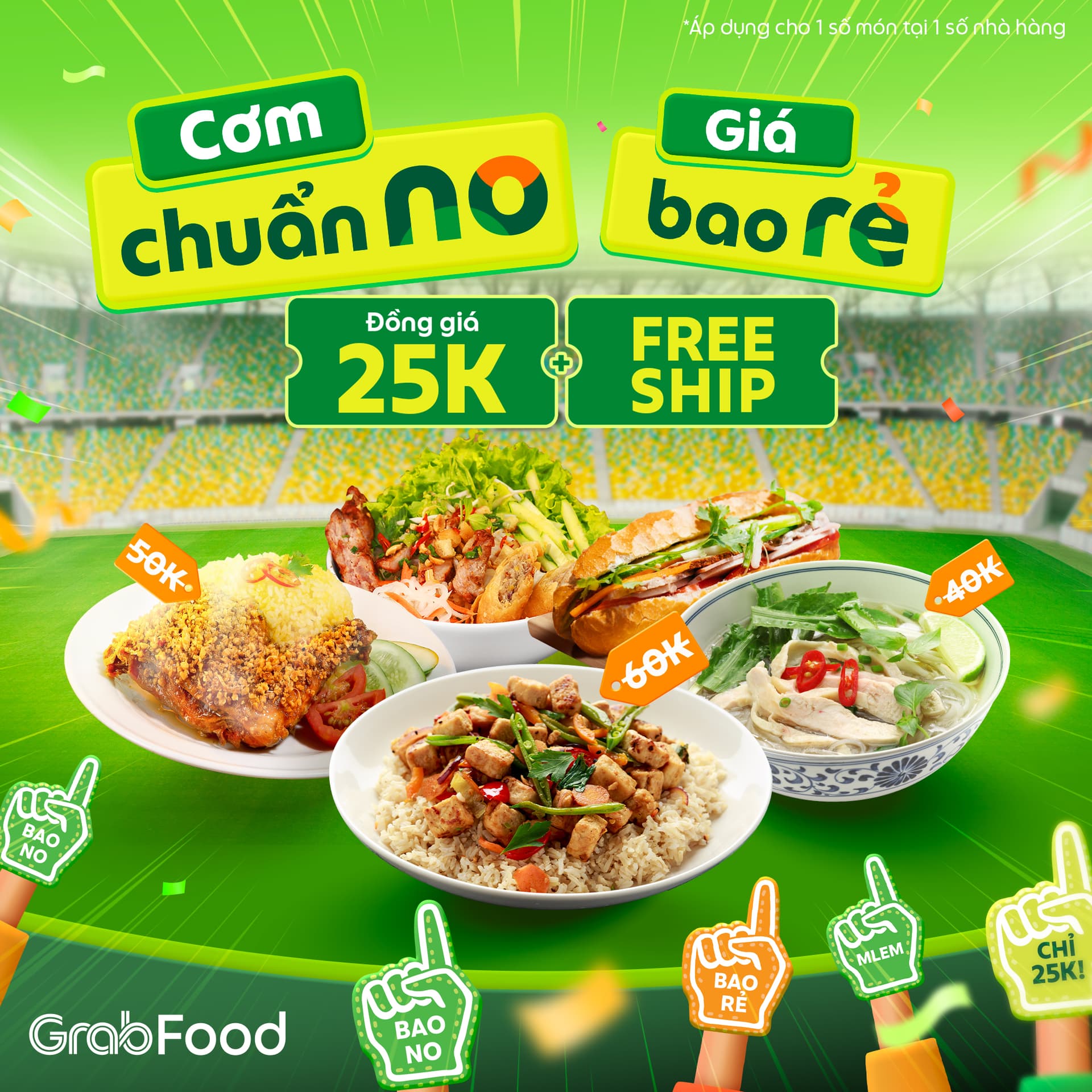 Cơm chuẩn no lại rẻ 25k